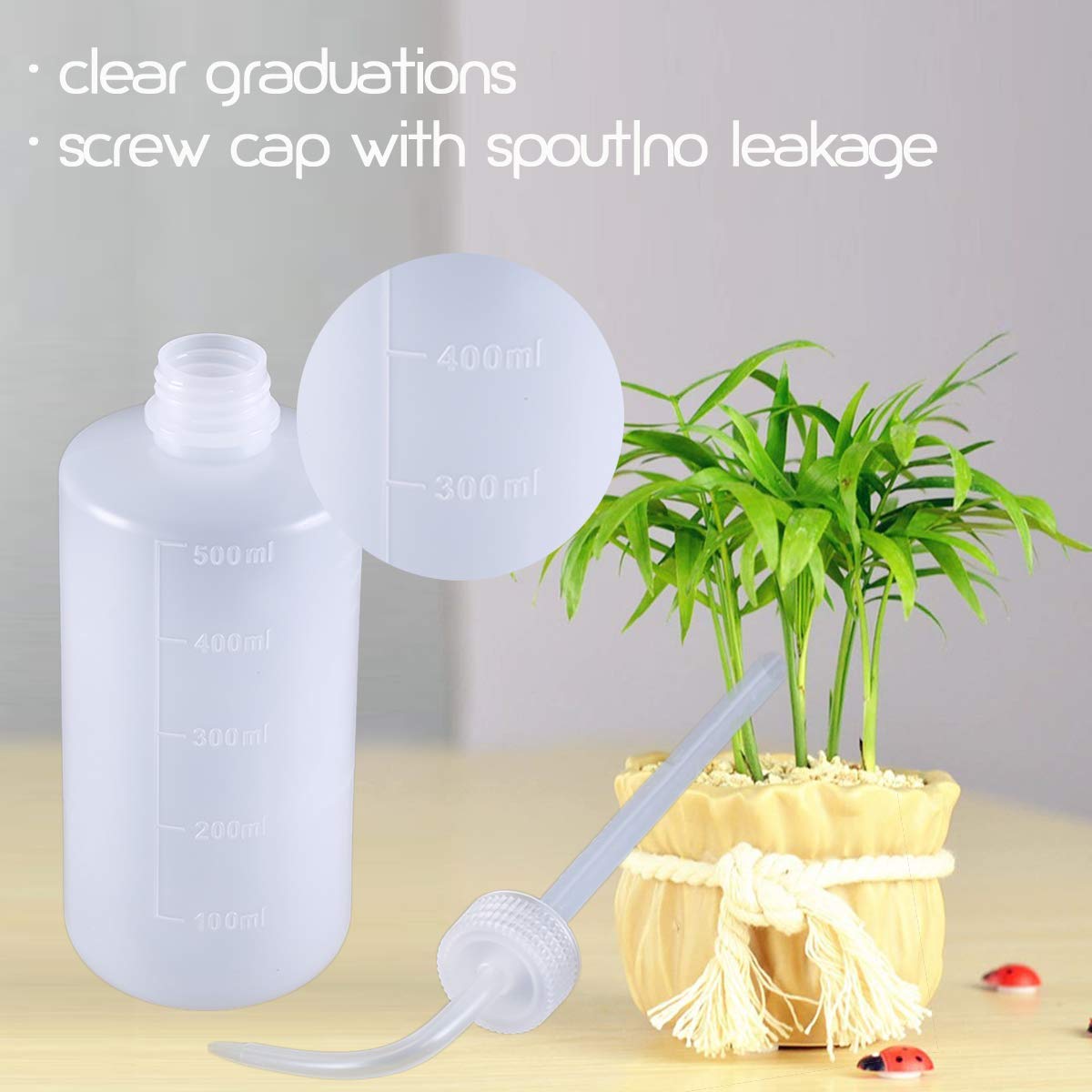 500 mL Squeeze Wash Bottles — 2 Pack