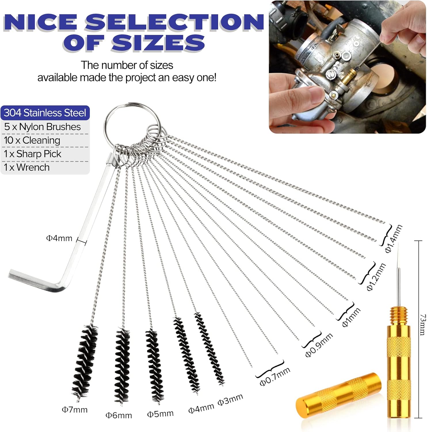 Carburetor Cleaning Kit